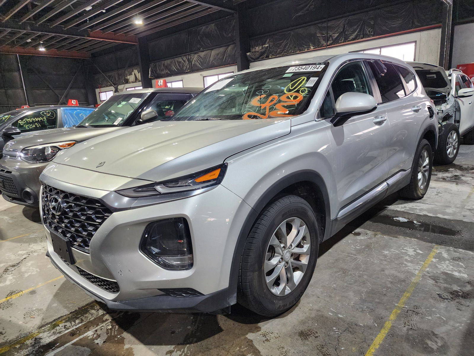 2019 HYUNDAI SANTA FE — 77832 Miles — Lot 73540194 — Al Quoz - Marhaba Auctions Used Cars - Image 3