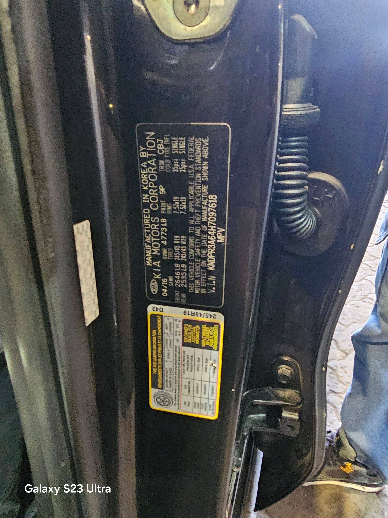 KIA SPORTAGE 2017 - Marhaba Auction Used Cars - Image 9