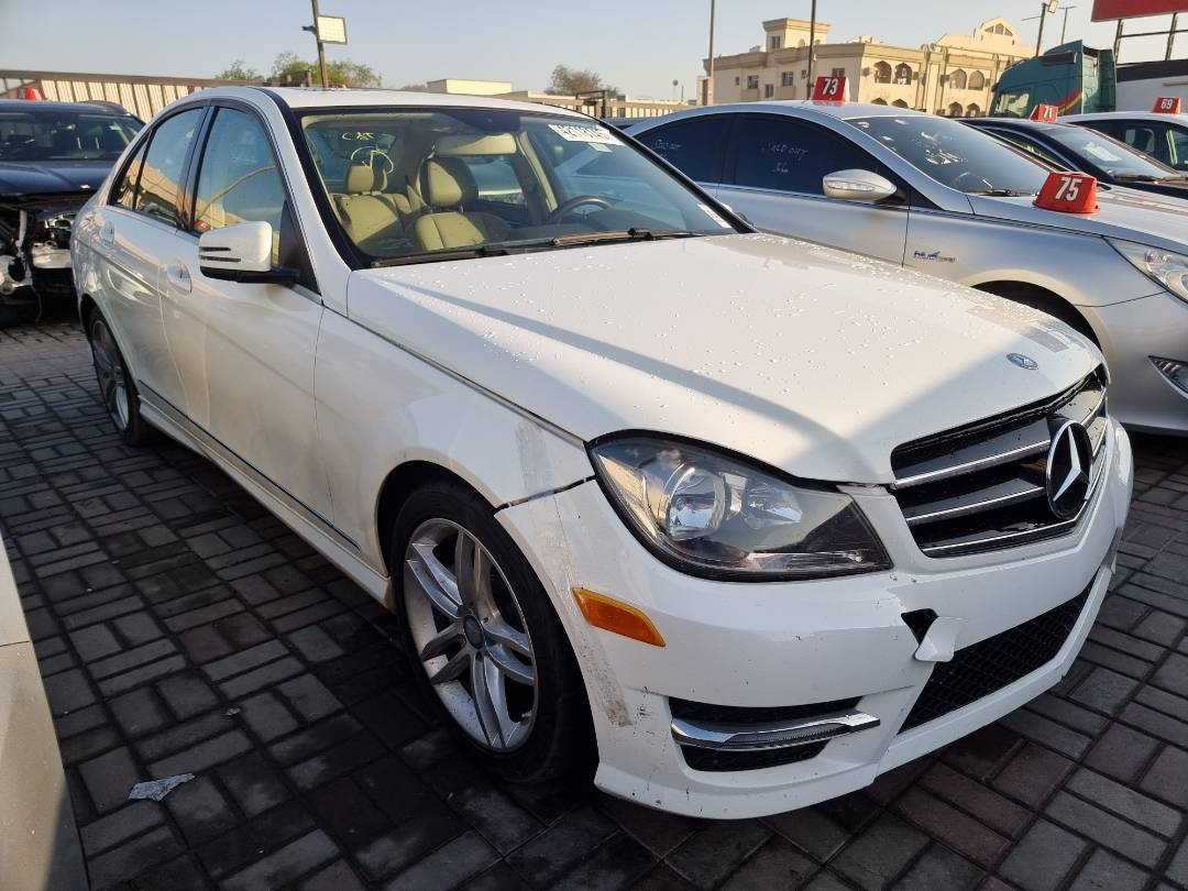 2014 MERCEDES BENZ C-250 — 47335 Miles — Lot 125487 — Ind. 12 - Marhaba Auctions Used Cars - Image 3