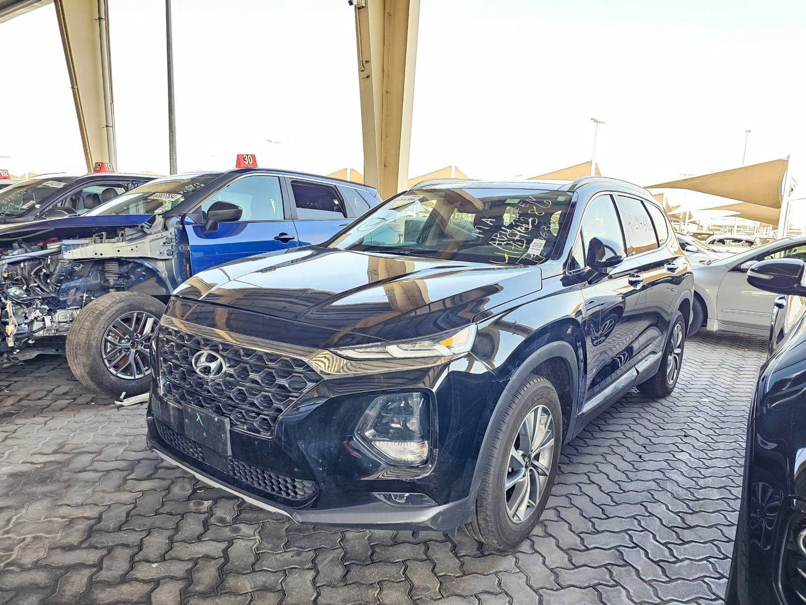 2019 HYUNDAI SANTA FE — 73327 Miles — Lot D5KH030630 — Souq - Marhaba Auctions Used Cars - Image 5