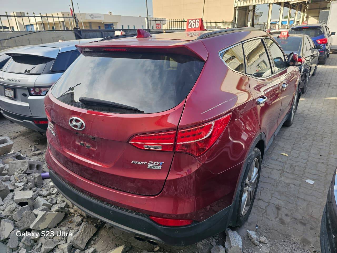 HYUNDAI SANTA FE SPORT 2016 - Marhaba Auction Used Cars - Image 3