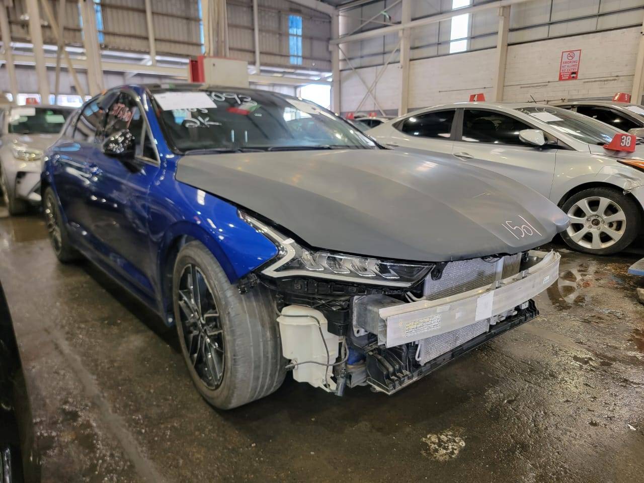 2022 KIA K5 — 38002 Miles — Lot G095093 — Main - Marhaba Auctions Used Cars - Image 3