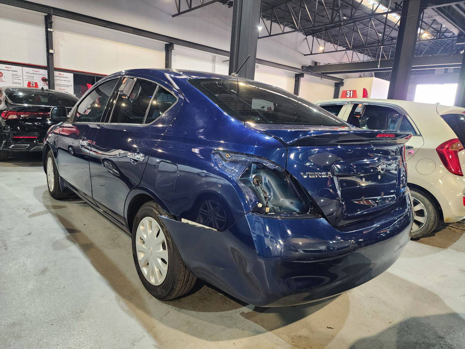 2014 NISSAN VERSA — 128689 Miles — Lot AP7EL808426 — Al Quoz - Marhaba Auctions Used Cars - Image 5