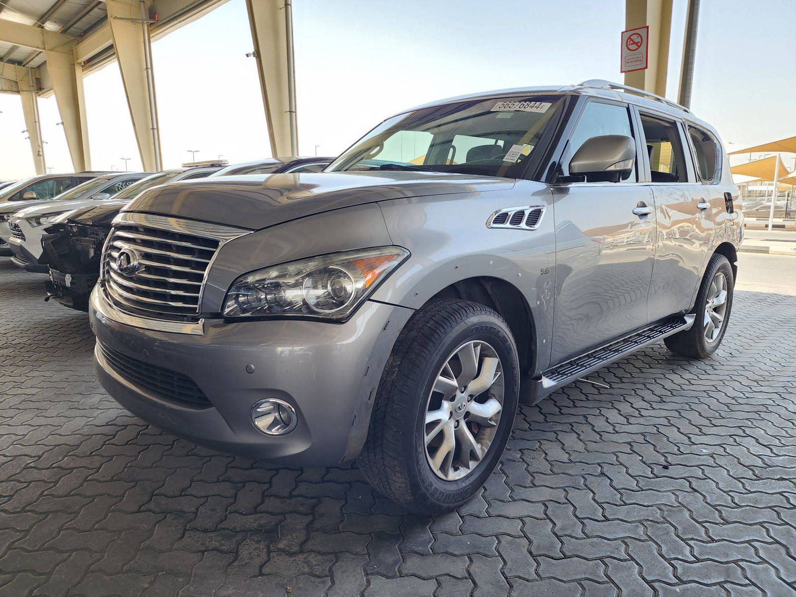2014 INFINITI QX80 — 168366 Miles — Lot 56576844 — Main - Marhaba Auctions Used Cars - Image 3