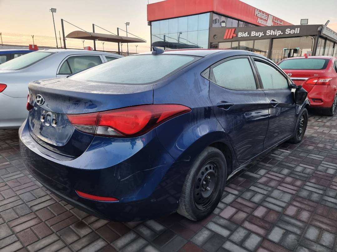 2016 HYUNDAI ELANTRA — 124163 Miles — Lot GH751009 — Ind. 12 - Marhaba Auctions Used Cars - Image 3