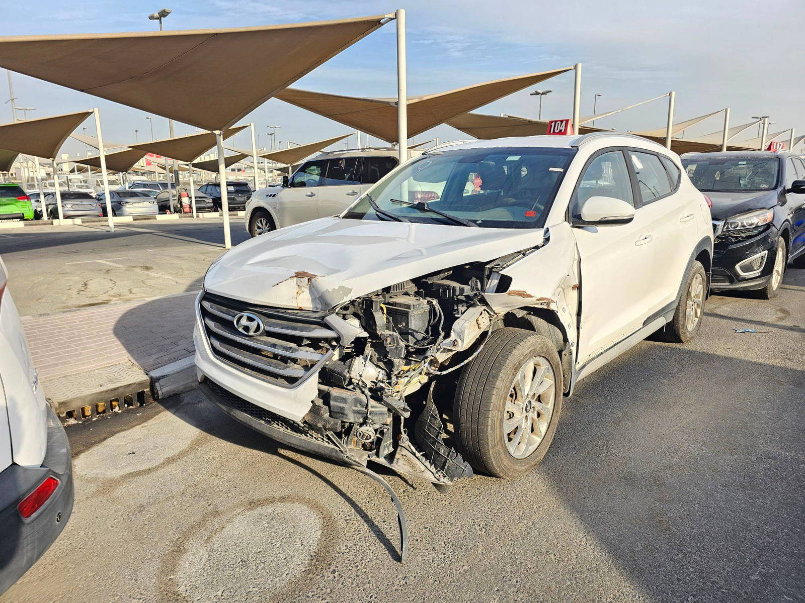2018 HYUNDAI TUCSON — 169084 KM — Lot JU739252 — Souq - Marhaba Auctions Used Cars - Image 5