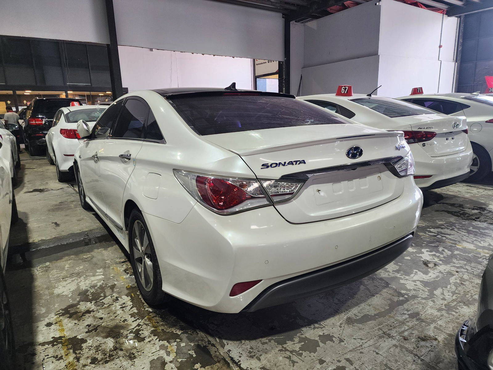 HYUNDAI SONATA 2012 - Marhaba Auction Used Cars - Image 5