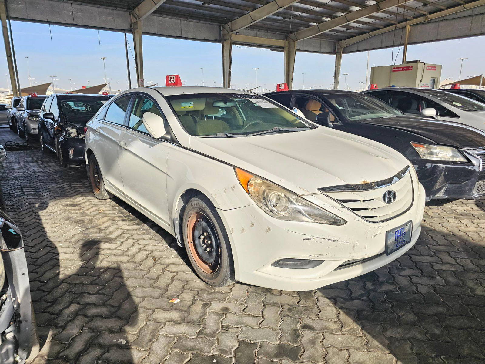 HYUNDAI SONATA 2013 - Marhaba Auction Used Cars - Image 3