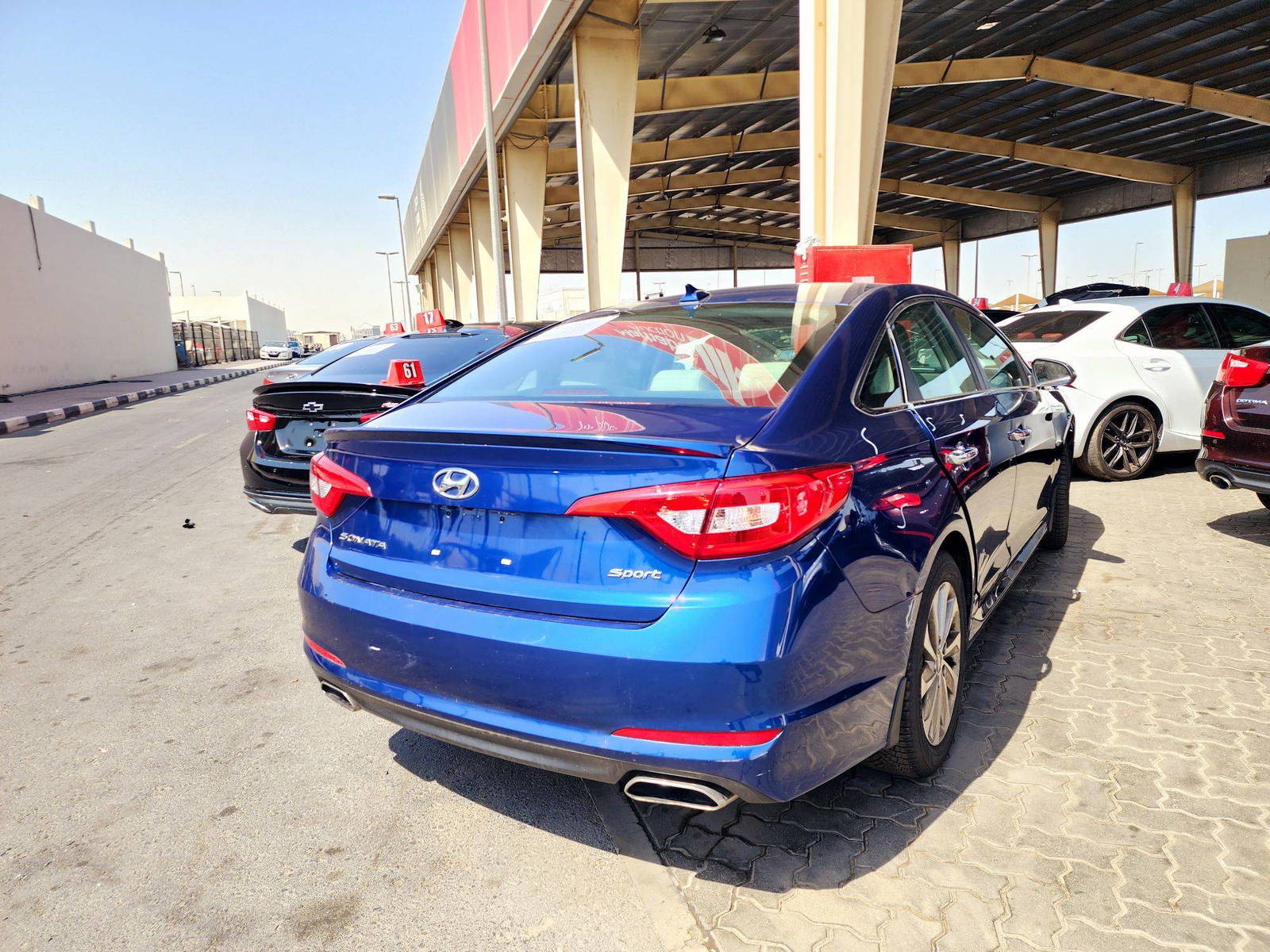 2017 HYUNDAI SONATA — 34590 Miles — Lot HH566148 — Souq - Marhaba Auctions Used Cars - Image 3