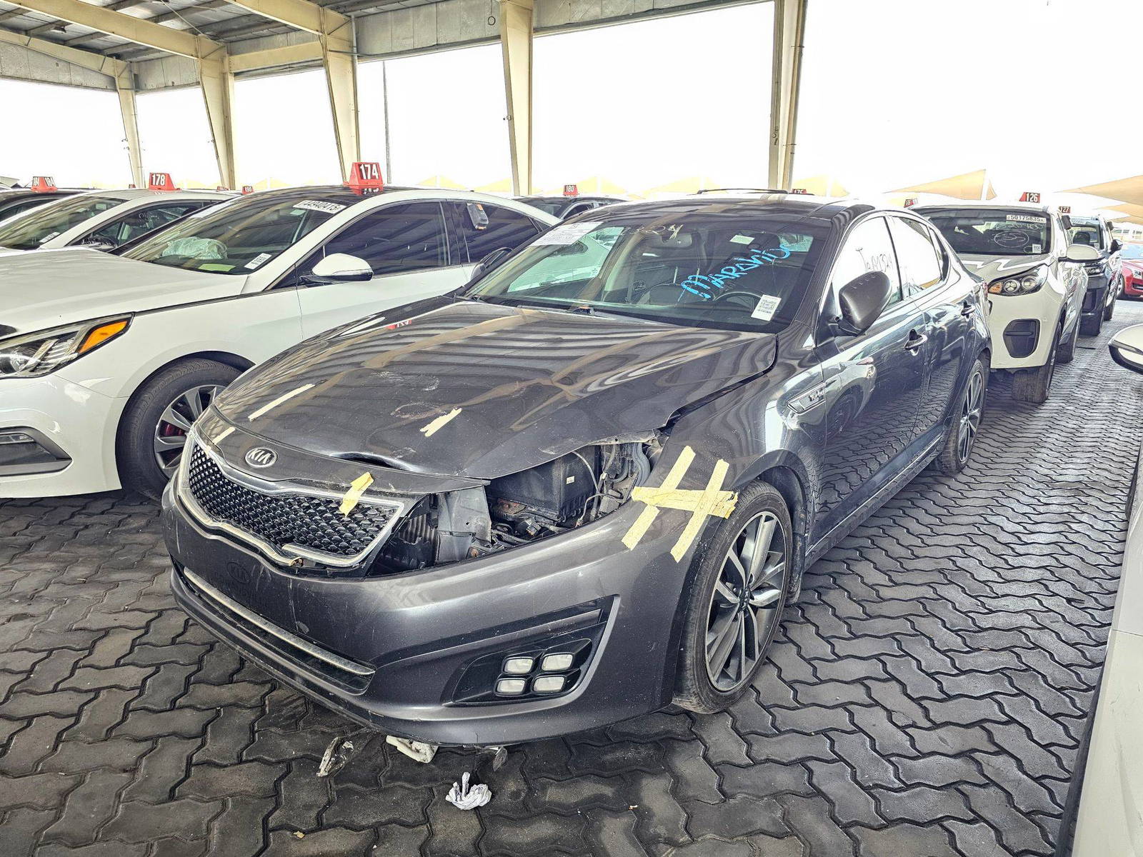 2014 KIA OPTIMA — 179798 KM — Lot 485222 — Souq - Marhaba Auctions Used Cars - Image 5
