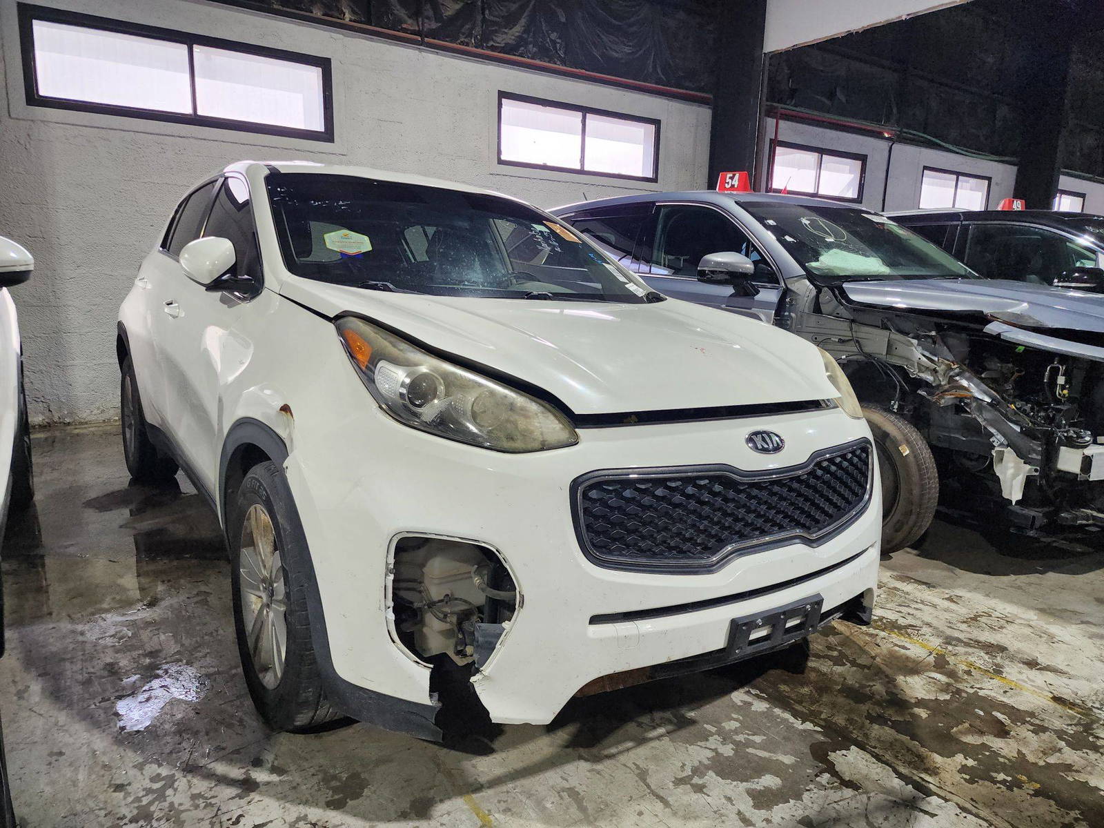 2017 KIA SPORTAGE — 128638 Miles — Lot 534697 — Al Quoz - Marhaba Auctions Used Cars - Image 3