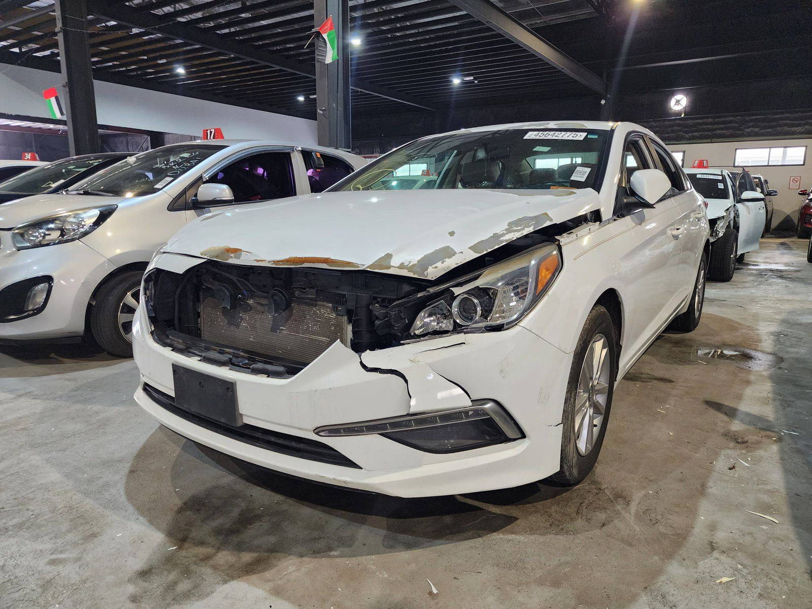 2015 HYUNDAI SONATA — 153417 Miles — Lot 014401 — Al Quoz - Marhaba Auctions Used Cars - Image 7