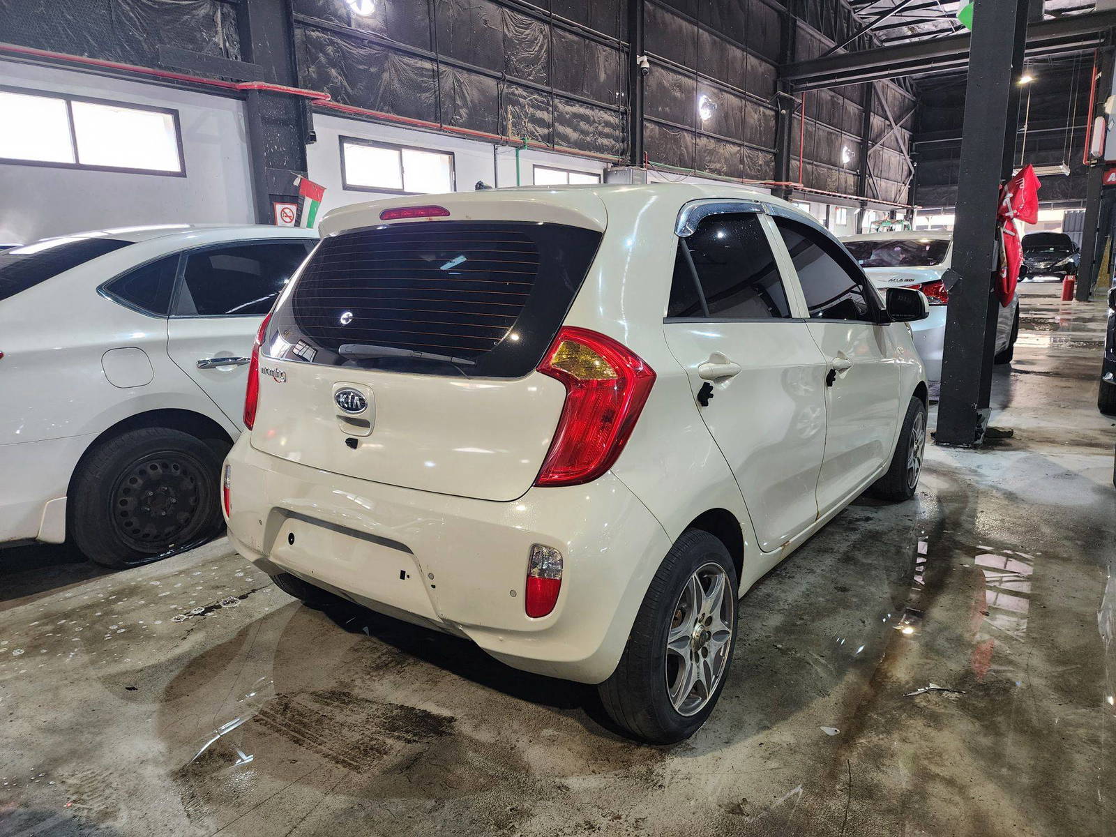 2012 KIA MORNING — 82900 KM — Lot 158432 — Al Quoz - Marhaba Auctions Used Cars - Image 4