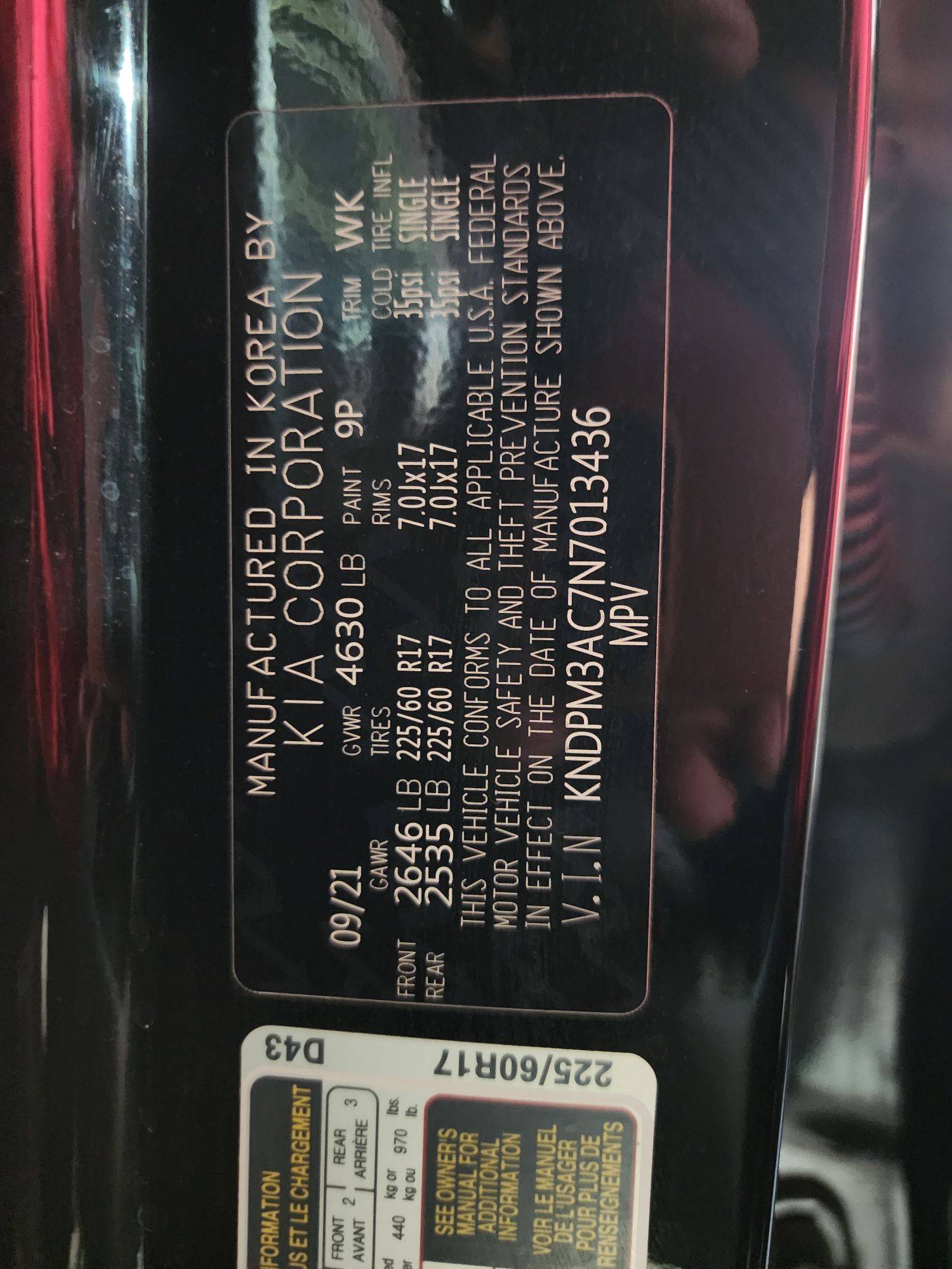 2022 KIA SPORTAGE — 32792 Miles — Lot 215487 — Al Quoz - Marhaba Auctions Used Cars - Image 11