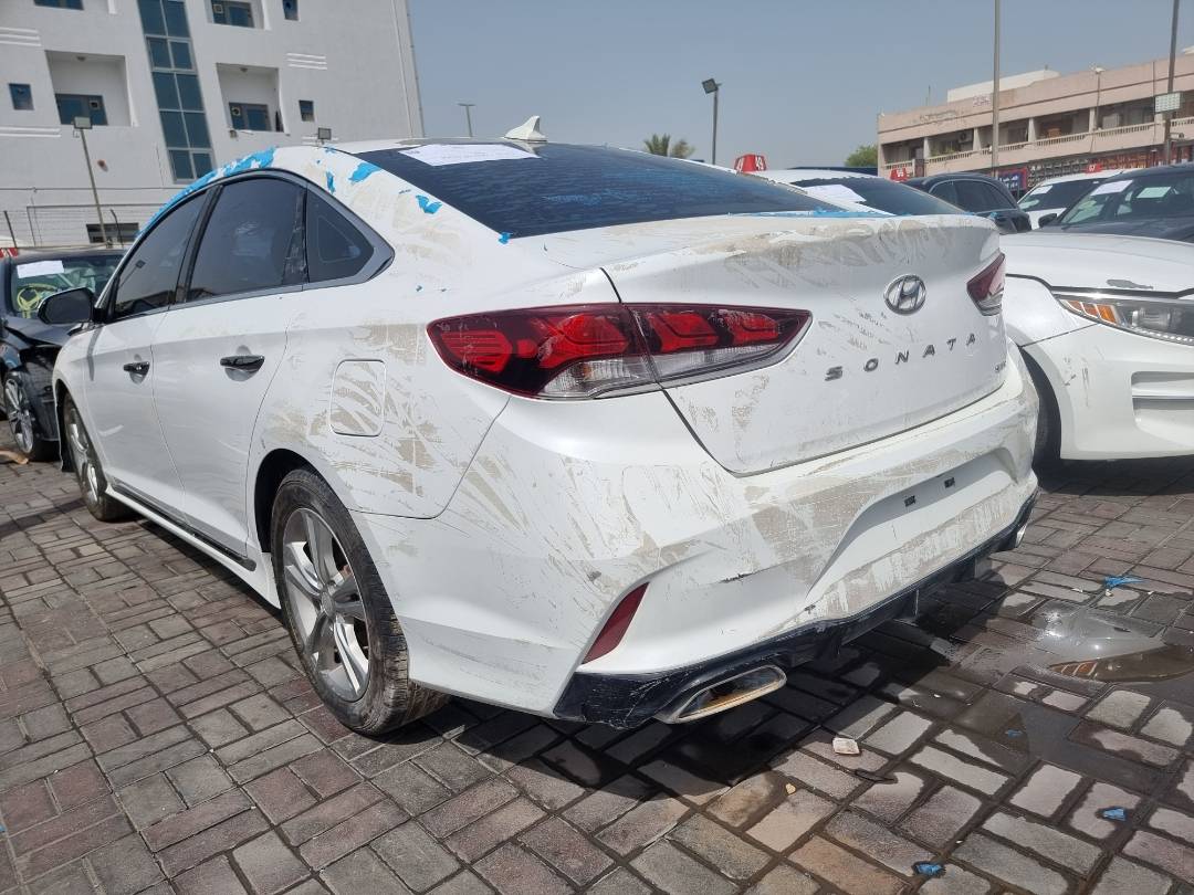 2018 HYUNDAI SONATA — 89582 Miles — Lot 682856 — Main - Marhaba Auctions Used Cars - Image 3