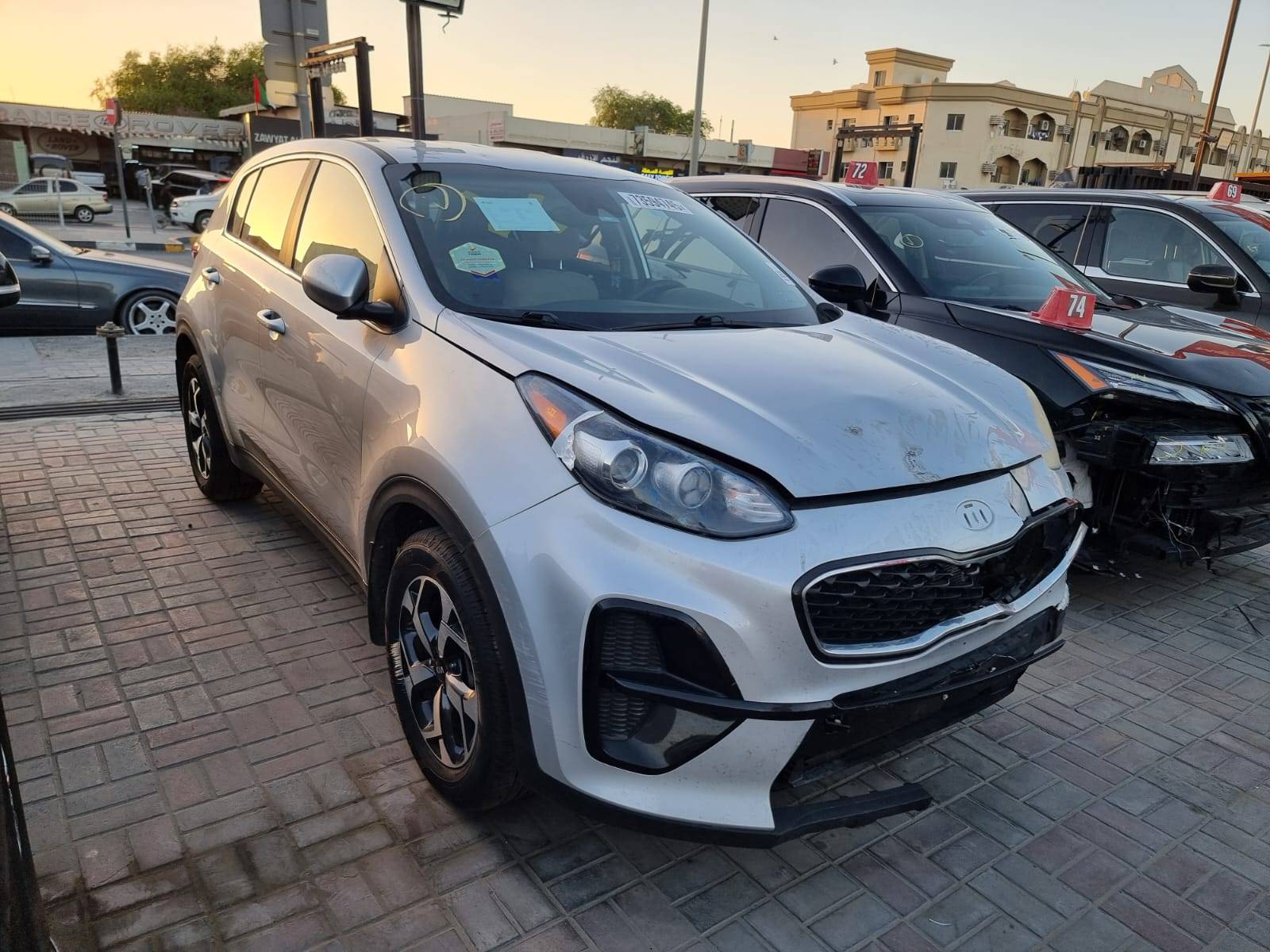 2021 KIA SPORTAGE — 84642 Miles — Lot 879091 — Ind. 12 - Marhaba Auctions Used Cars - Image 4
