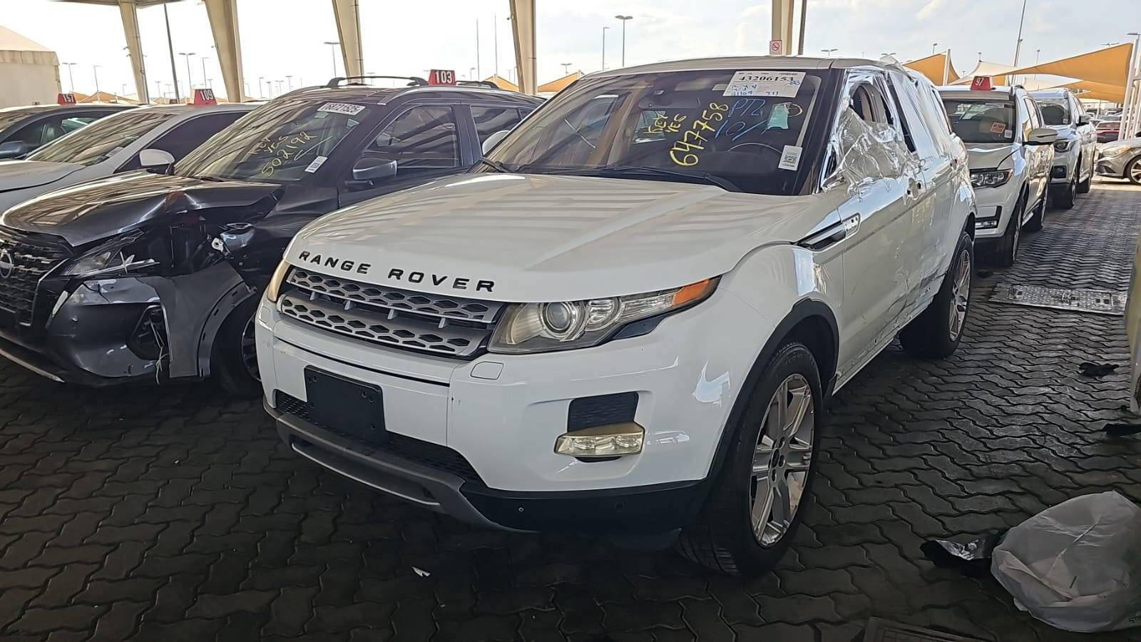 LAND ROVER RANGE ROVER EVOQUE PURE PLUS 2012 - Marhaba Auction Used Cars - Image 12