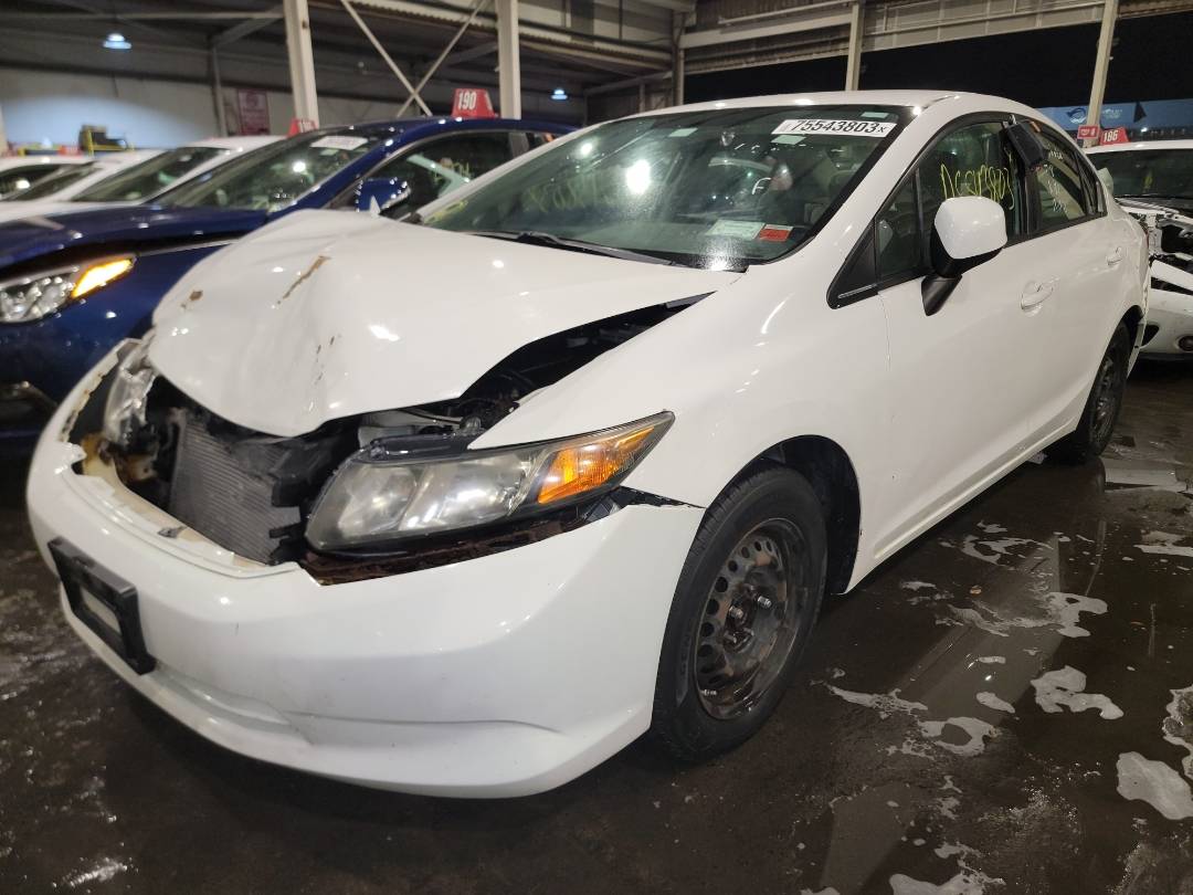 2012 HONDA CIVIC — 148673 Miles — Lot 75543803 - Marhaba Auctions Used Cars - Image 9