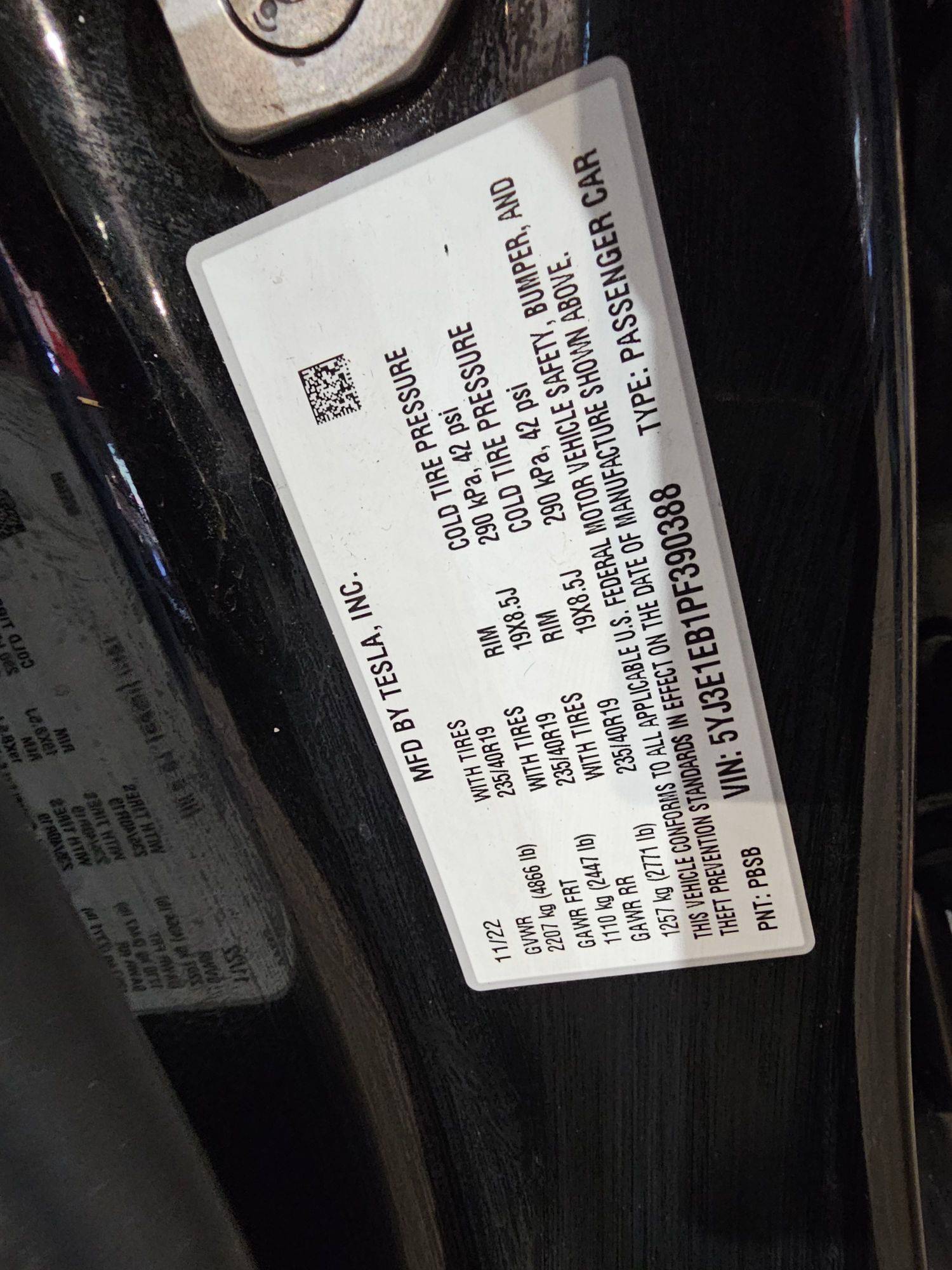 2023 TESLA MODEL 3 — 12927 Miles — Lot B1PF390388 — Main - Marhaba Auctions Used Cars - Image 10