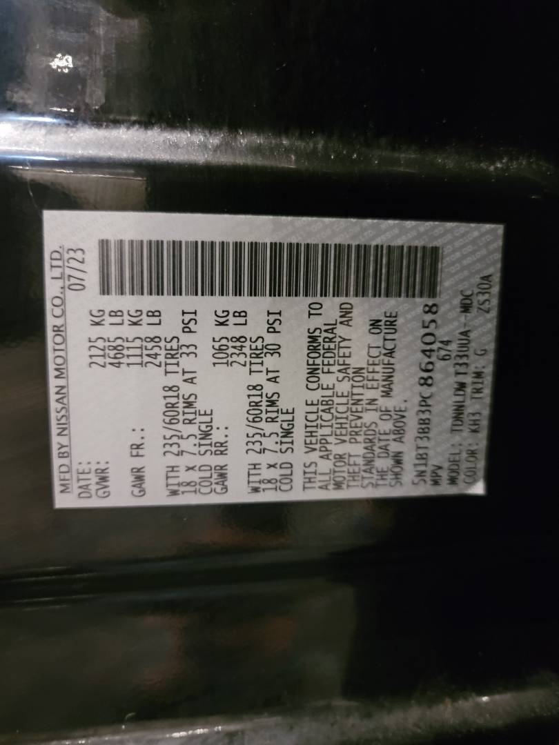 NISSAN ROGUE 2023 - Marhaba Auction Used Cars - Image 9