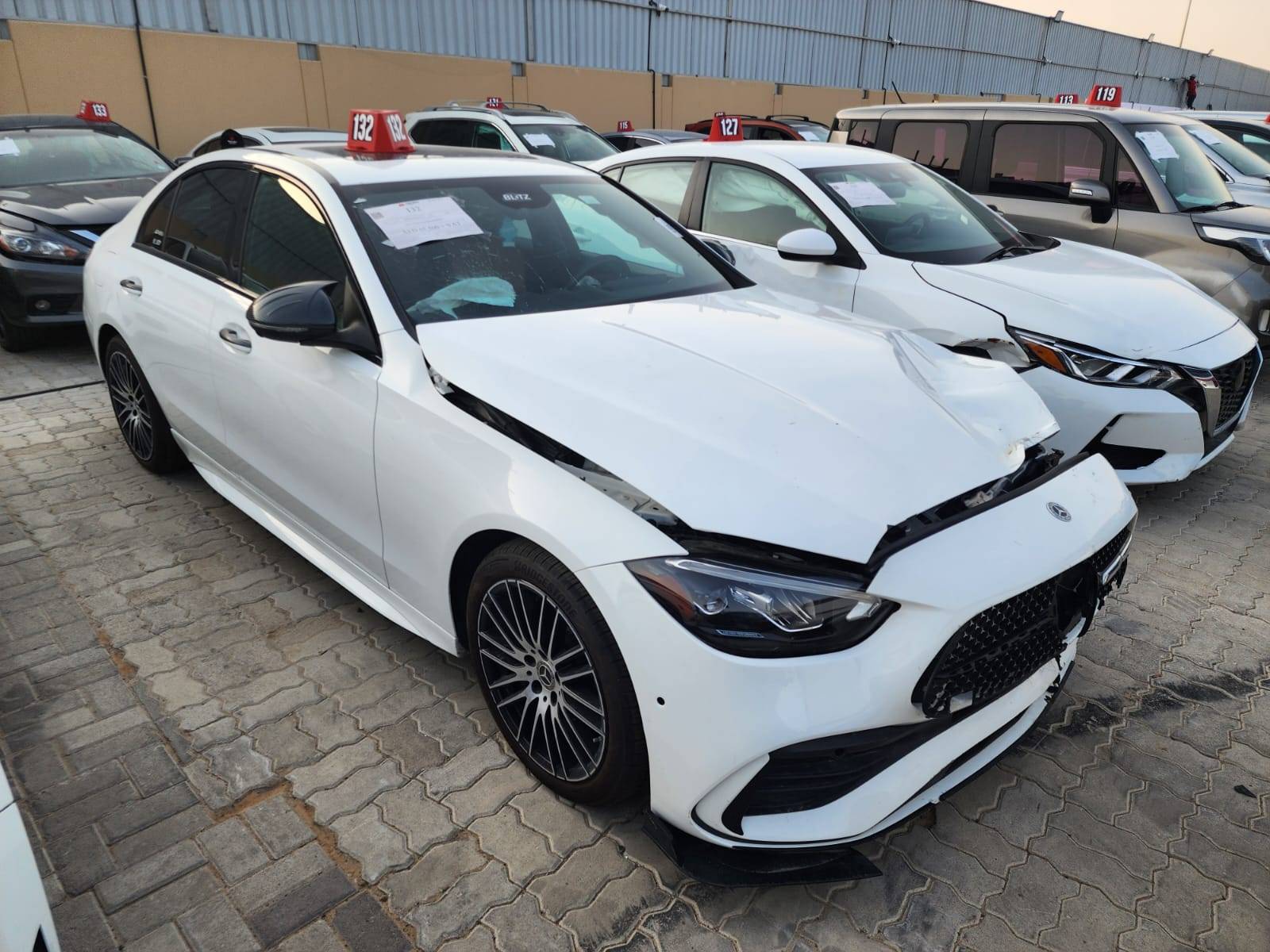 MERCEDES BENZ C300 2022 - Marhaba Auction Used Cars - Image 9