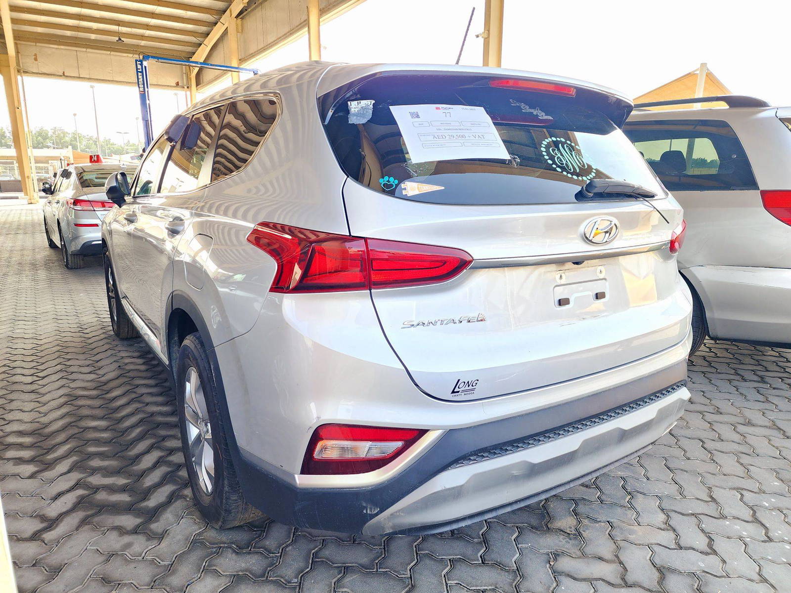 2019 HYUNDAI SANTA FE — 90965 Miles — Lot 68665324 — Souq - Marhaba Auctions Used Cars - Image 3