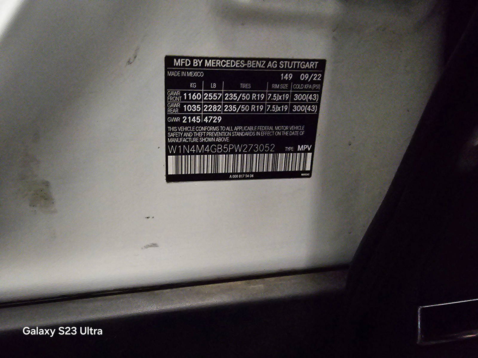 MERCEDES BENZ GLB 250 2023 - Marhaba Auction Used Cars - Image 11