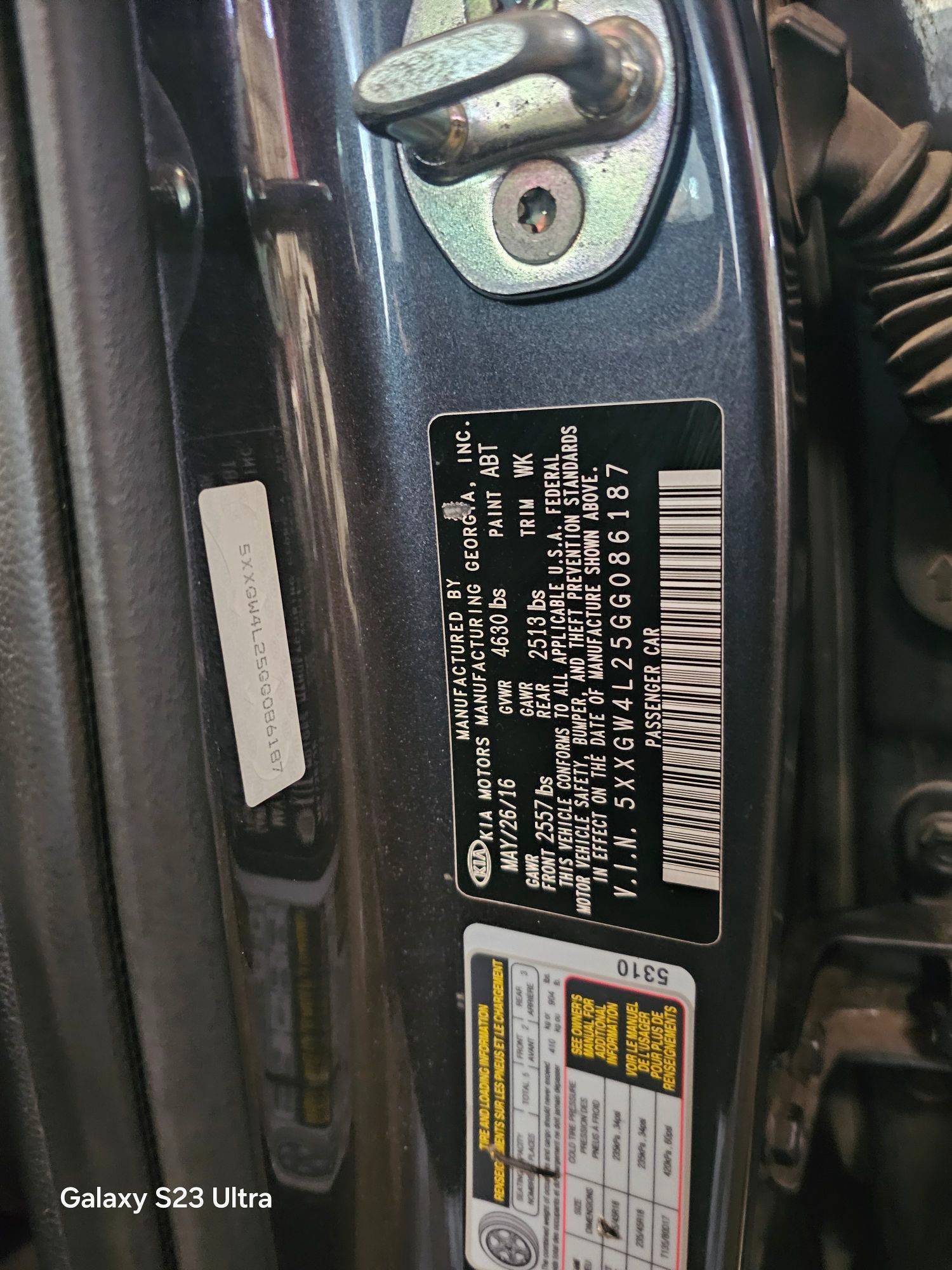 KIA OPTIMA 2016 - Marhaba Auction Used Cars - Image 11