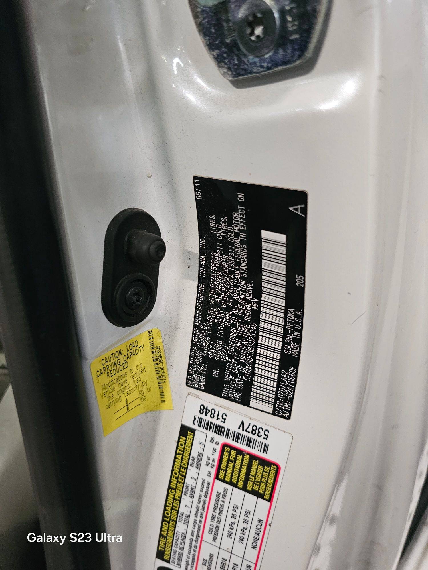 TOYOTA SIENNA 2011 - Marhaba Auction Used Cars - Image 10