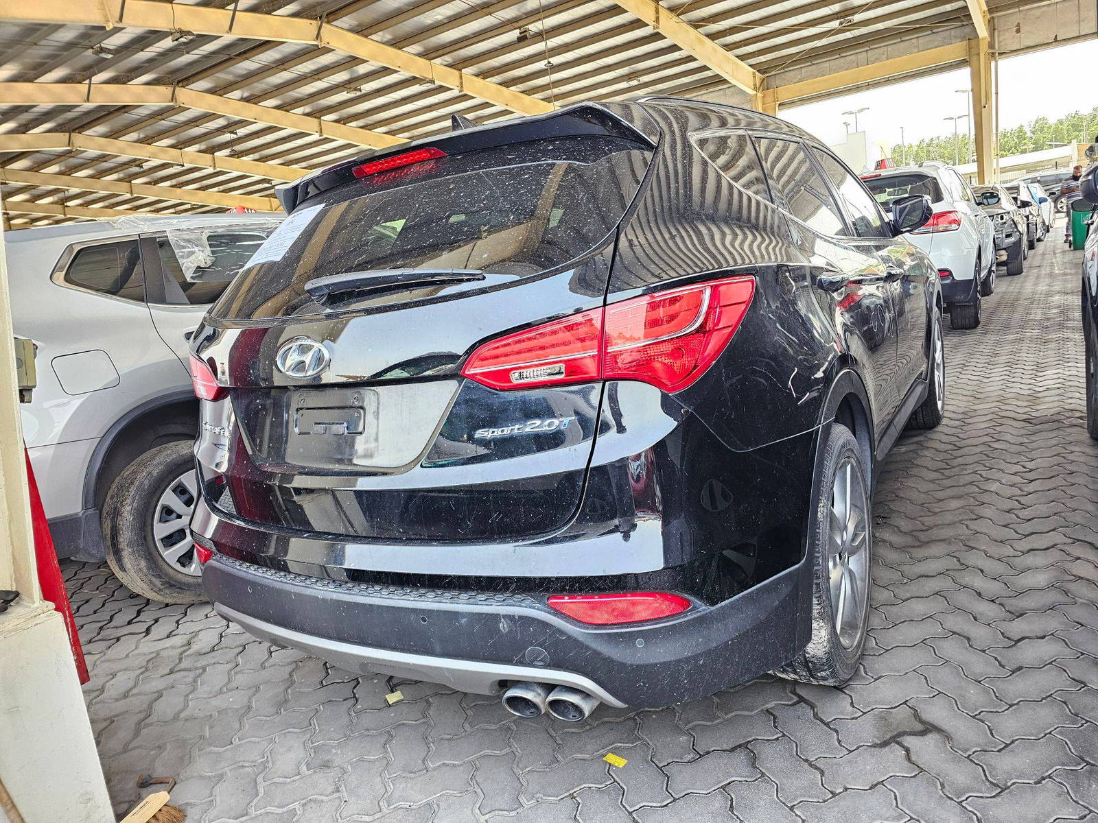 2014 HYUNDAI SANTA FE SPORT — 124830 Miles — Lot XEG178821 — Souq - Marhaba Auctions Used Cars - Image 3