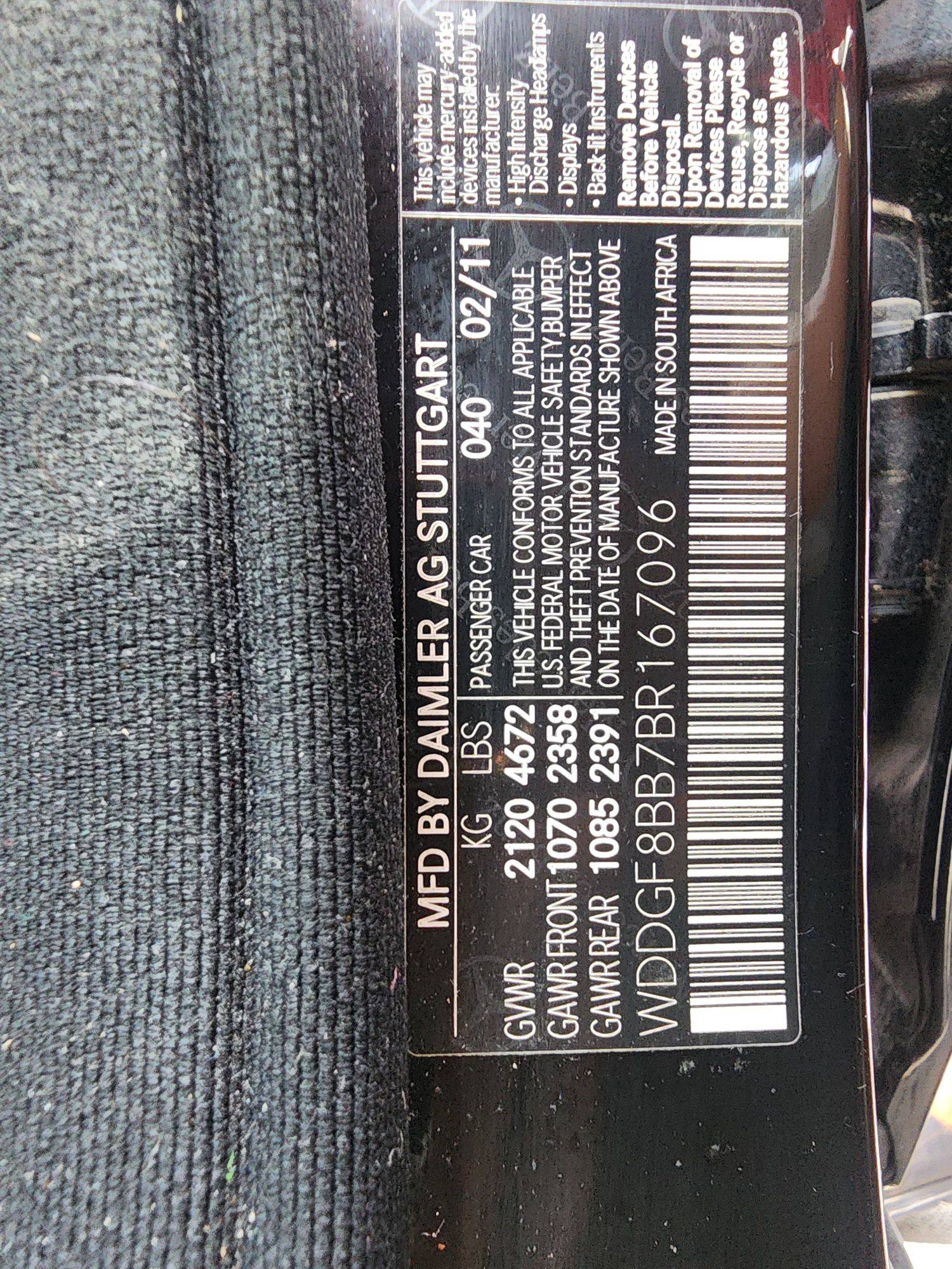 MERCEDES BENZ C300 2011 - Marhaba Auction Used Cars - Image 11