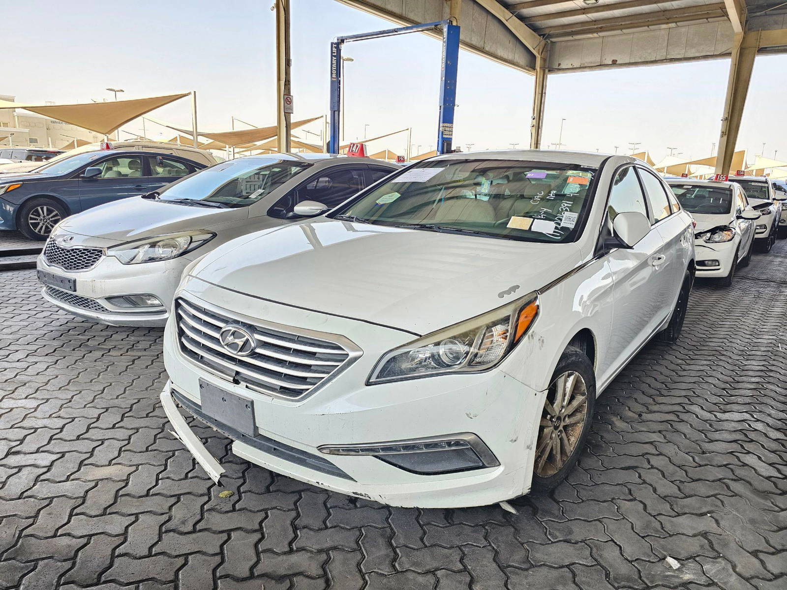 HYUNDAI SONATA 2015 - Marhaba Auction Used Cars - Image 4