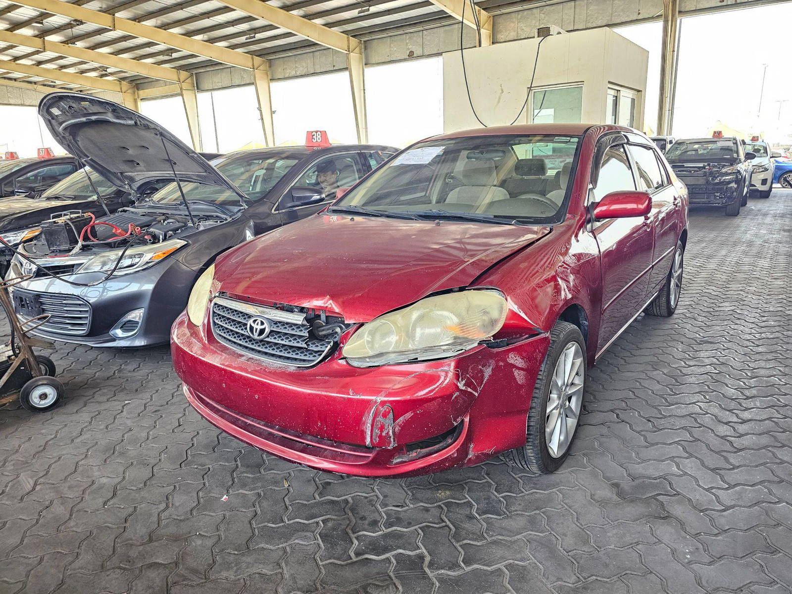 TOYOTA COROLLA 2008 - Marhaba Auction Used Cars - Image 5