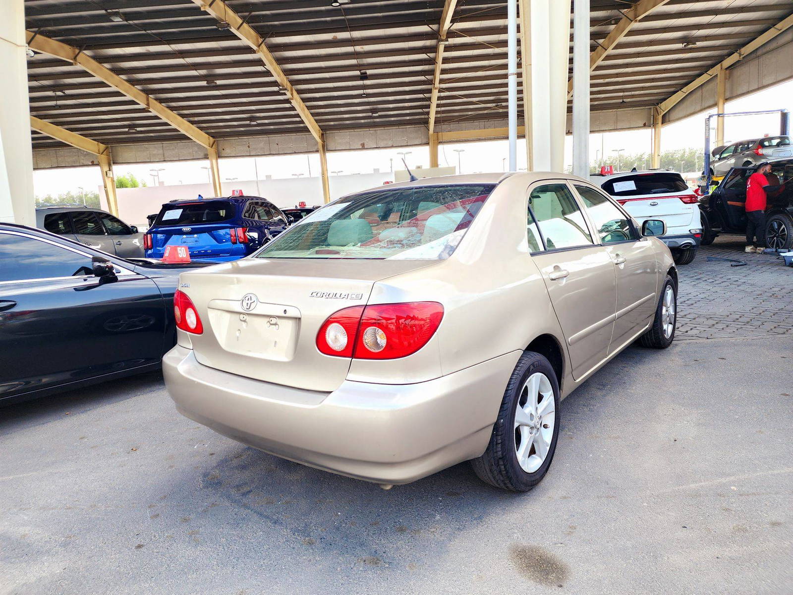 2007 TOYOTA COROLLA — 112073 Miles — Lot C785593 — Souq - Marhaba Auctions Used Cars - Image 3