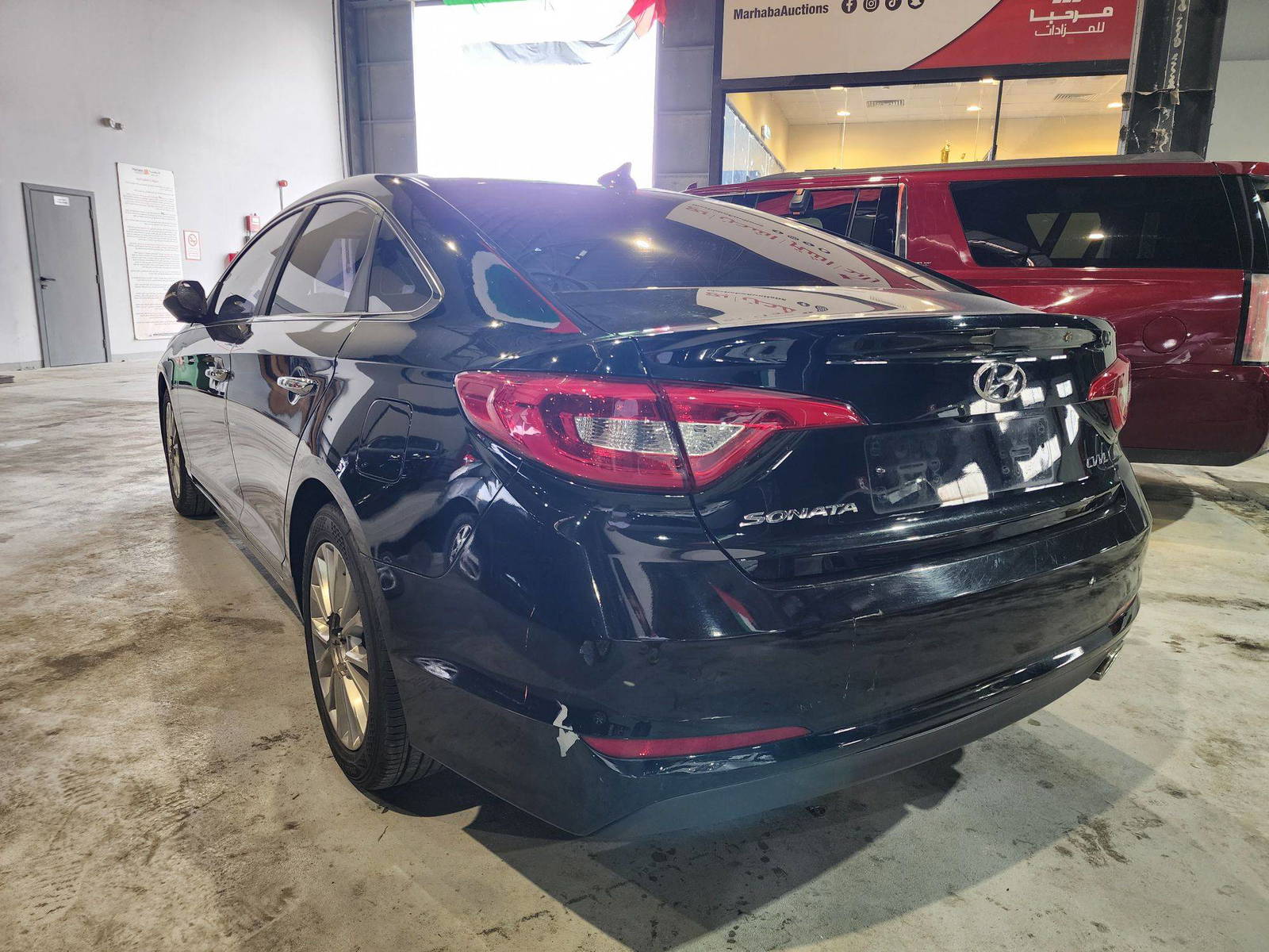 2015 HYUNDAI SONATA — 154389 KM — Lot 101811 — Al Quoz - Marhaba Auctions Used Cars - Image 6