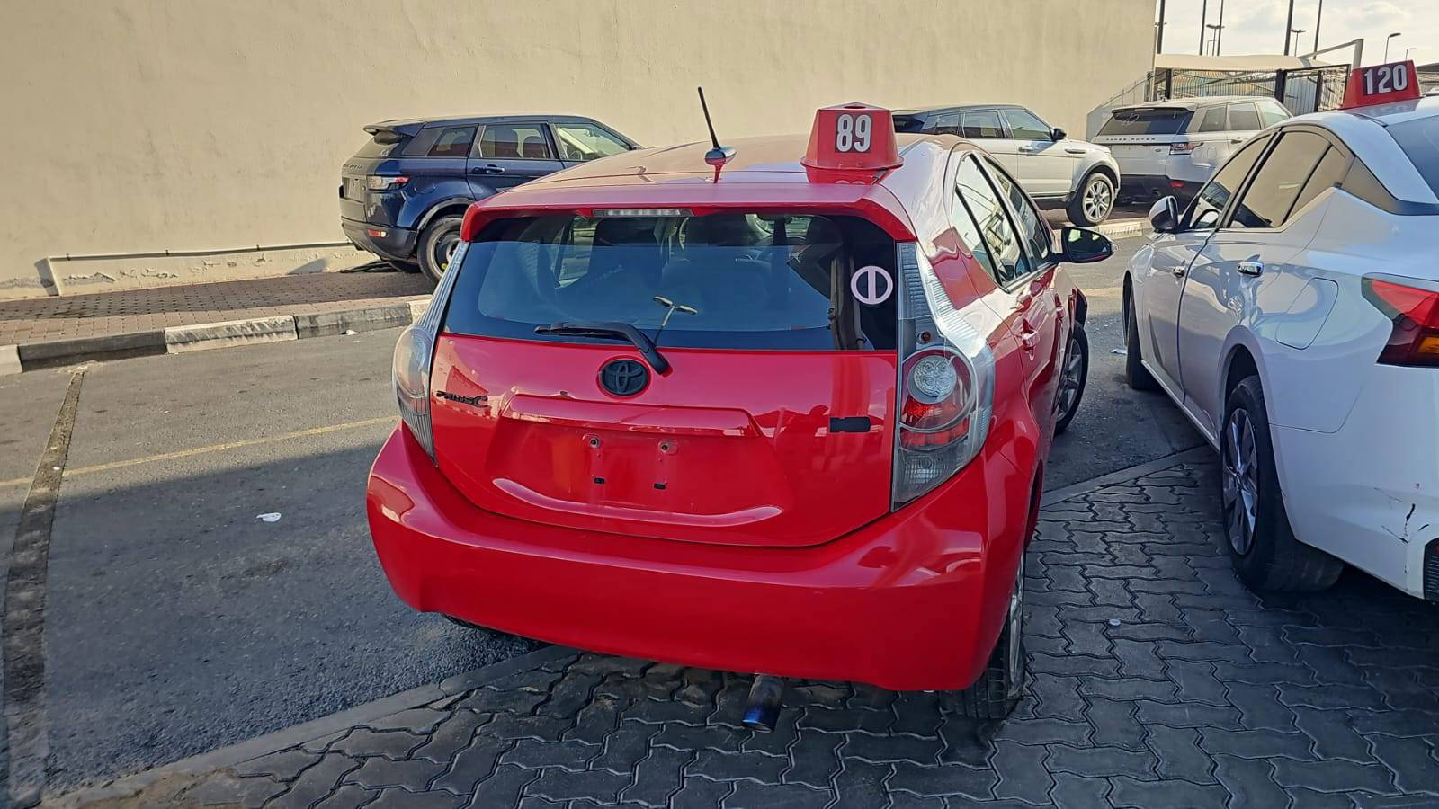 TOYOTA PRIUS C 2012 - Marhaba Auction Used Cars - Image 9