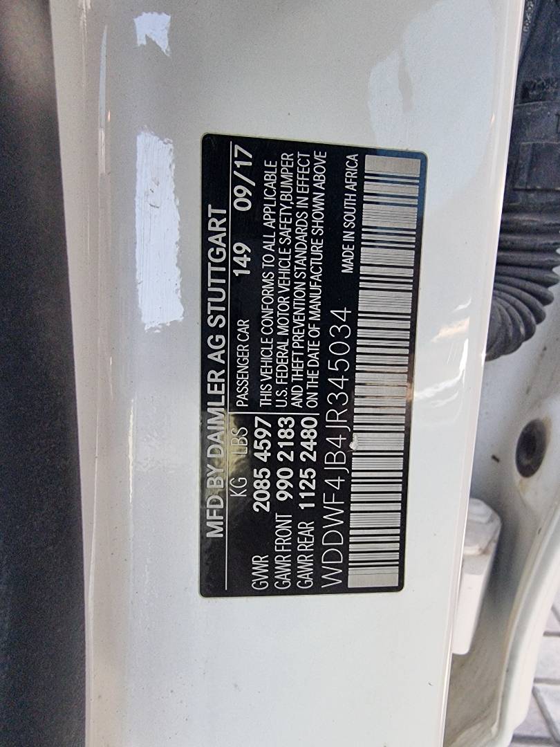 MERCEDES BENZ C300 2018 - Marhaba Auction Used Cars - Image 9