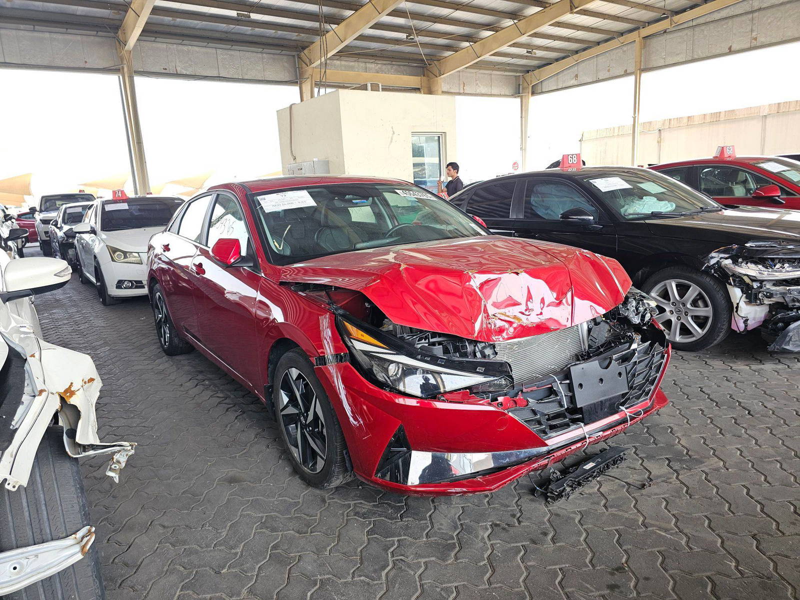 2022 HYUNDAI ELANTRA — 27584 Miles — Lot AG4NU362193 — Souq - Marhaba Auctions Used Cars - Image 4
