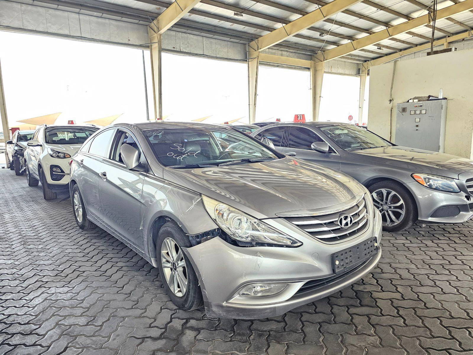 HYUNDAI SONATA 2012 - Marhaba Auction Used Cars - Image 4