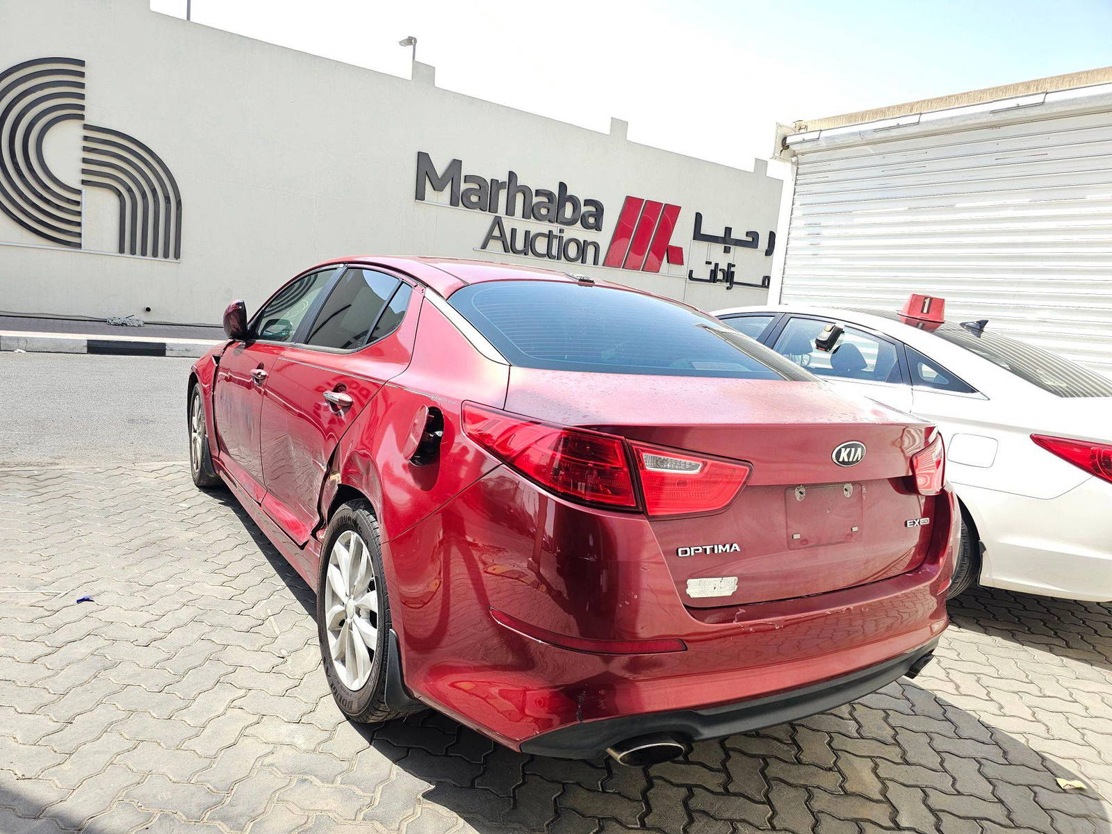 2015 KIA OPTIMA — 165531 Miles — Lot 42903605 — Souq - Marhaba Auctions Used Cars - Image 4