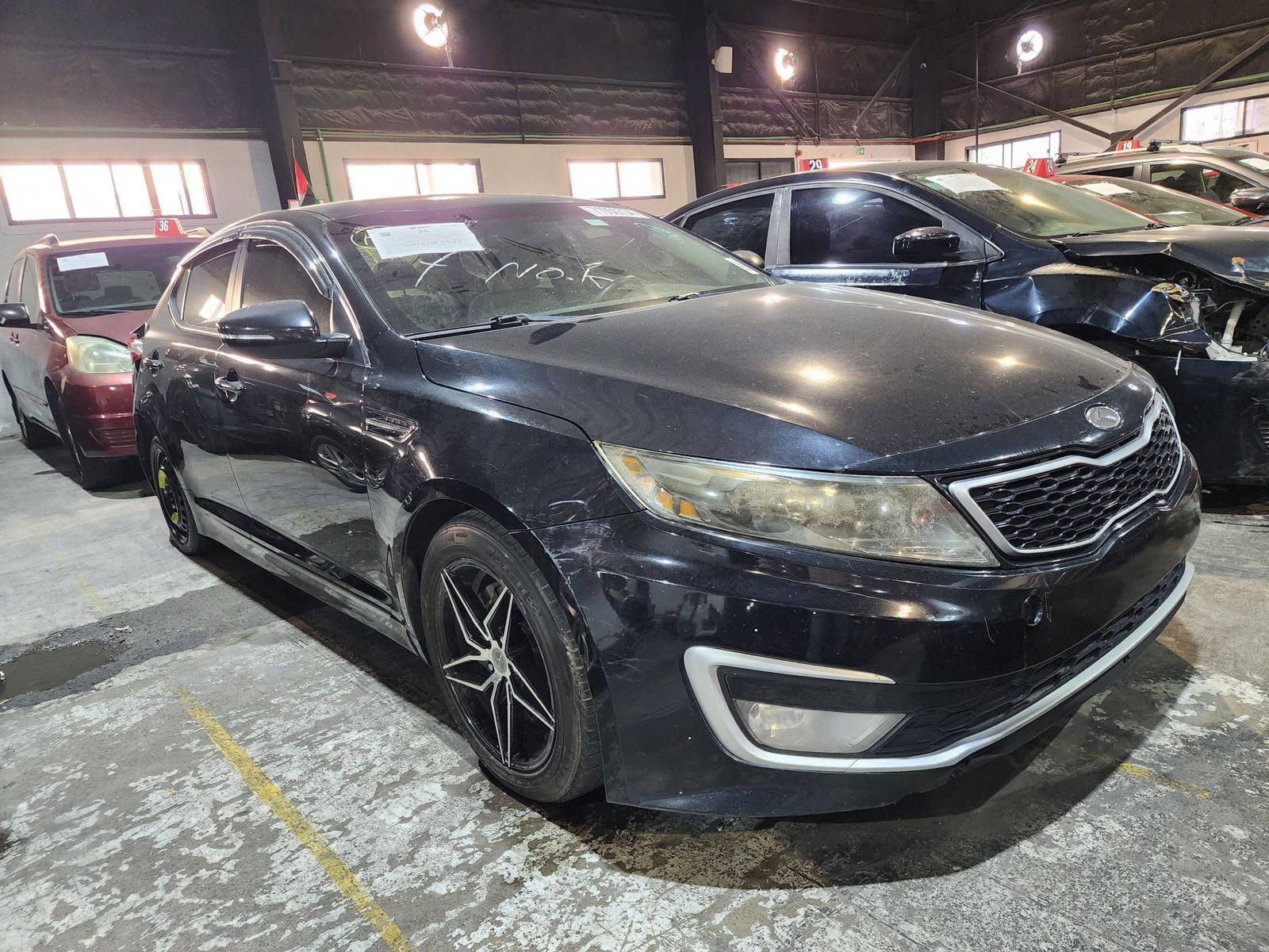 2012 KIA OPTIMA — 190658 Miles — Lot 214587 — Al Quoz - Marhaba Auctions Used Cars - Image 4