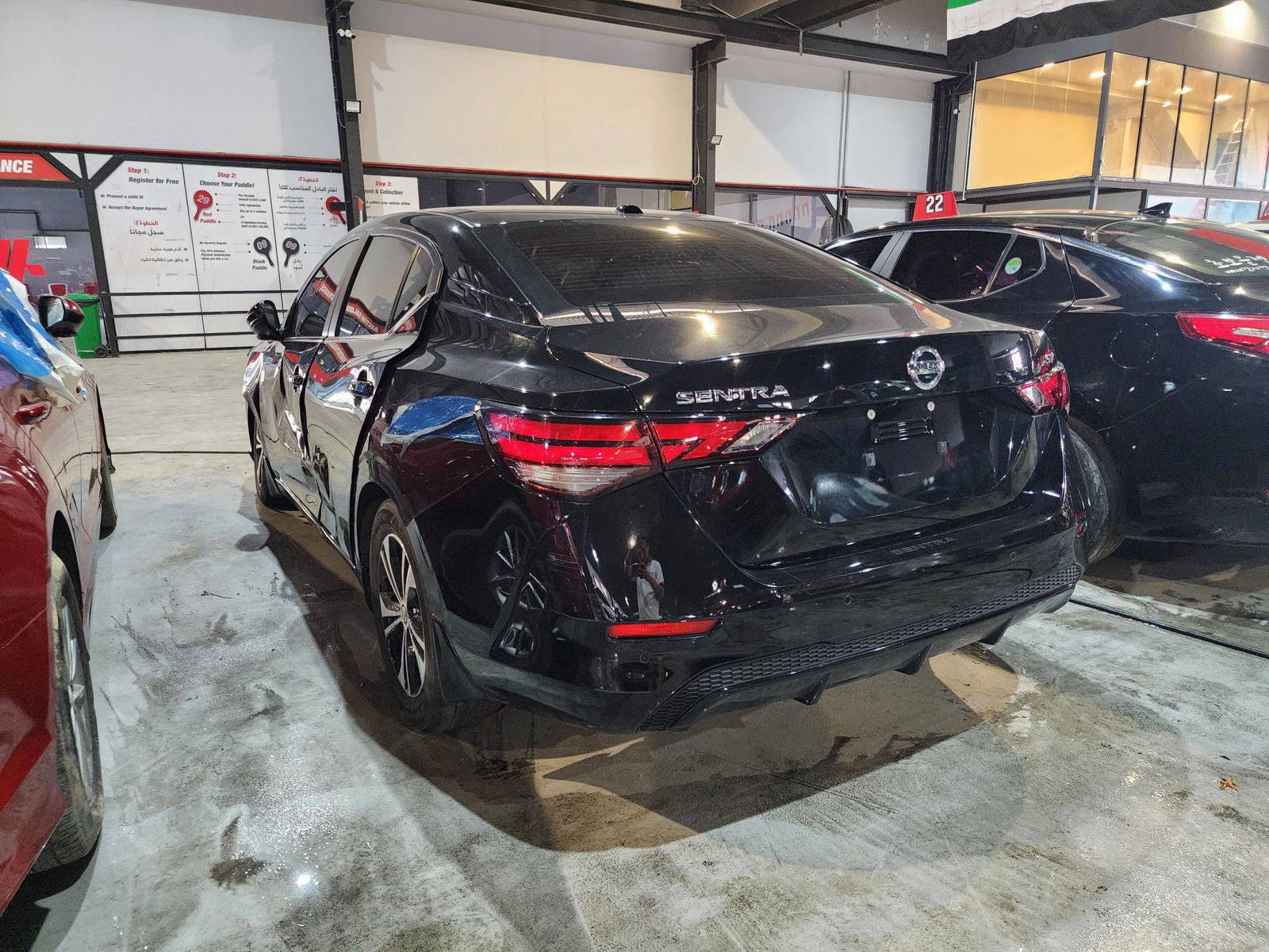 2020 NISSAN SENTRA — 52470 Miles — Lot 47037565 — Main - Marhaba Auctions Used Cars - Image 3