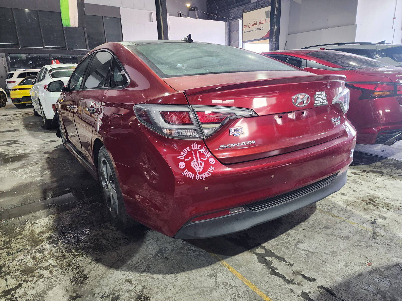 HYUNDAI SONATA 2016 - Marhaba Auction Used Cars - Image 5