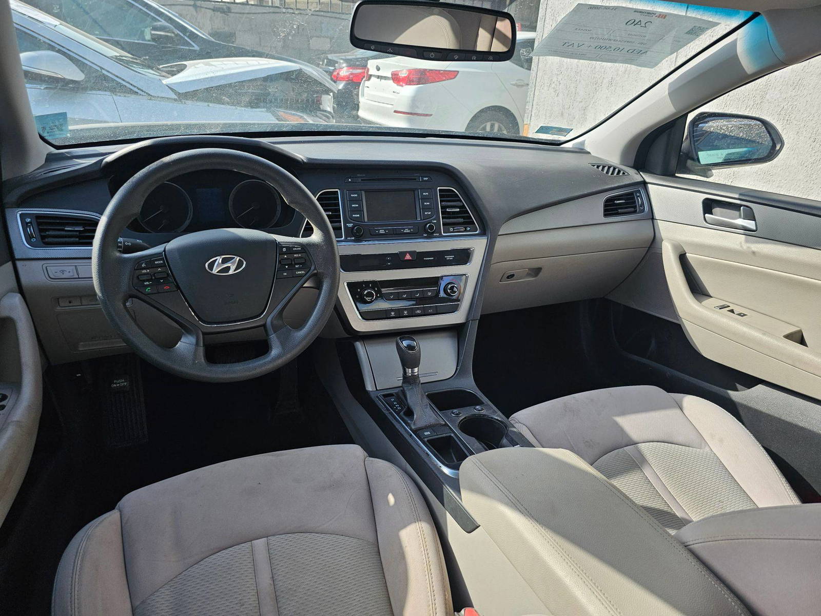 HYUNDAI SONATA 2015 - Marhaba Auction Used Cars - Image 9