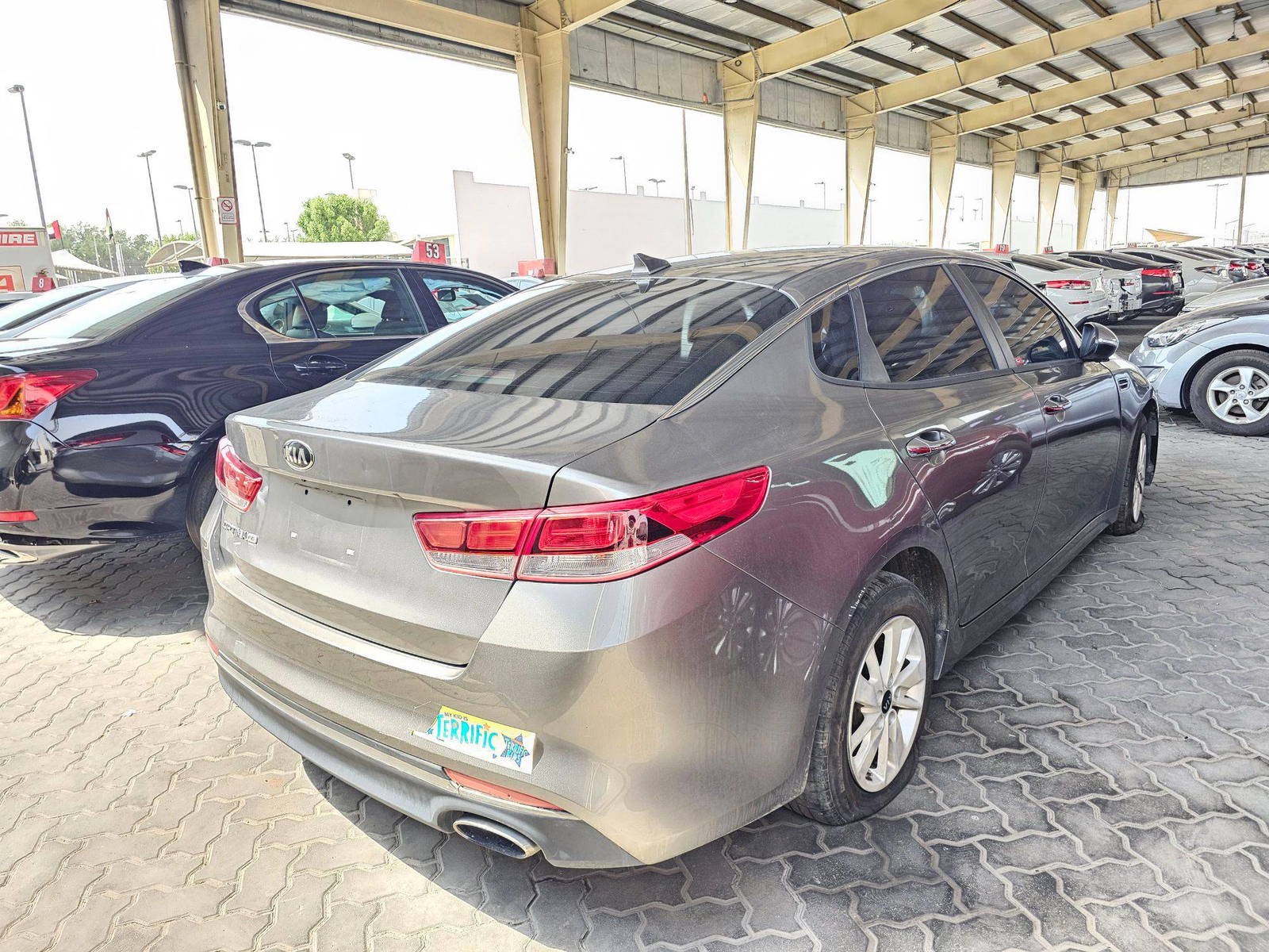 2016 KIA OPTIMA — 168886 Miles — Lot 46666 — Souq - Marhaba Auctions Used Cars - Image 4