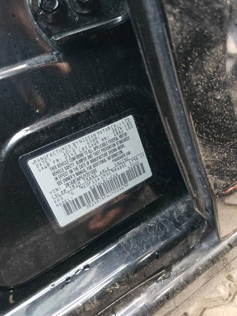 2018 NISSAN SENTRA — 198551 Miles — Lot 42483046 — Souq - Marhaba Auctions Used Cars - Image 7