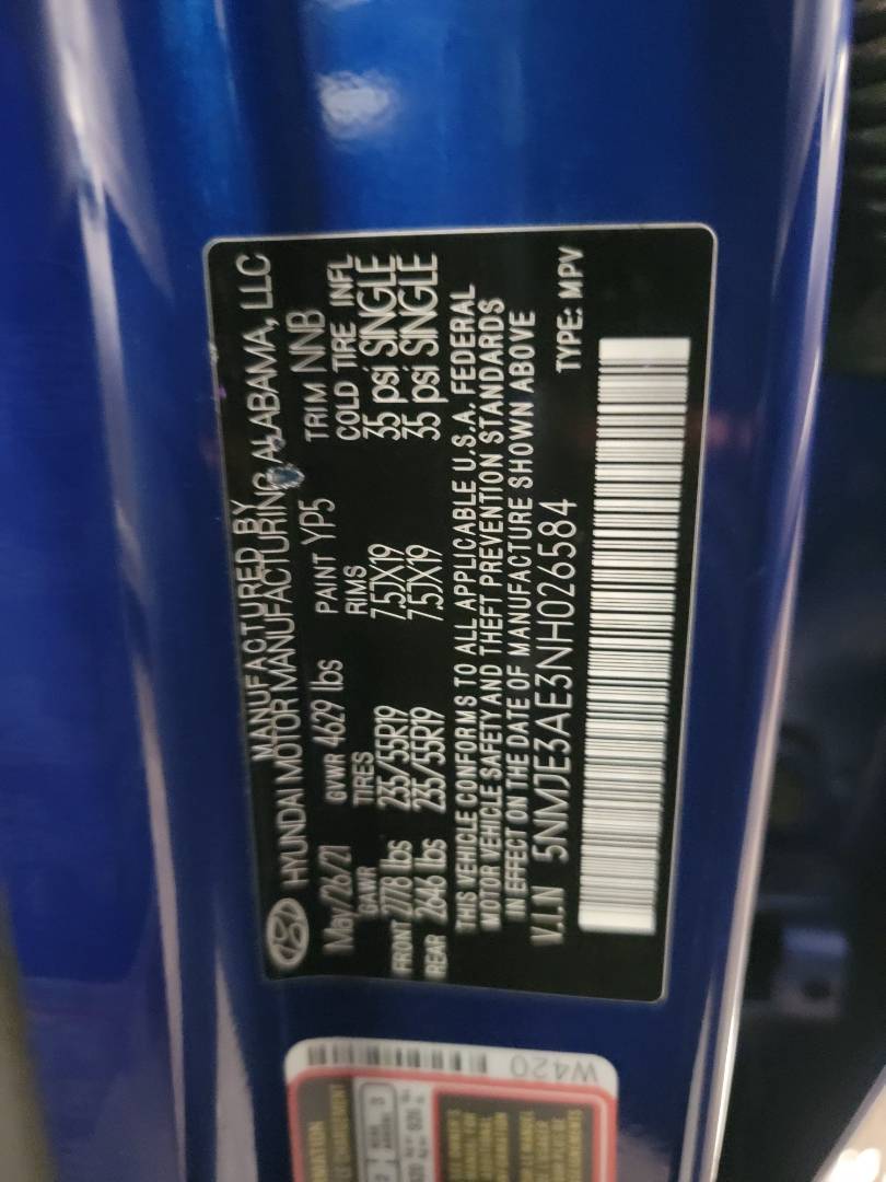 HYUNDAI TUCSON 2022 - Marhaba Auction Used Cars - Image 11