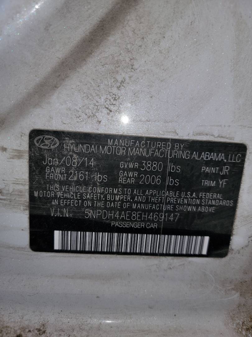 2014 HYUNDAI ELANTRA — 227964 Miles — Lot 87864185 — Main - Marhaba Auctions Used Cars - Image 11