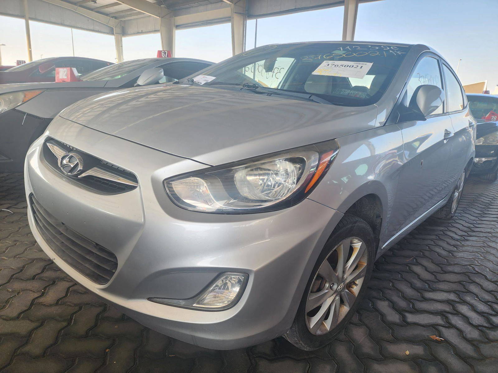 2012 HYUNDAI ACCENT — 103174 Miles — Lot 37650021 - Marhaba Auctions Used Cars - Image 7