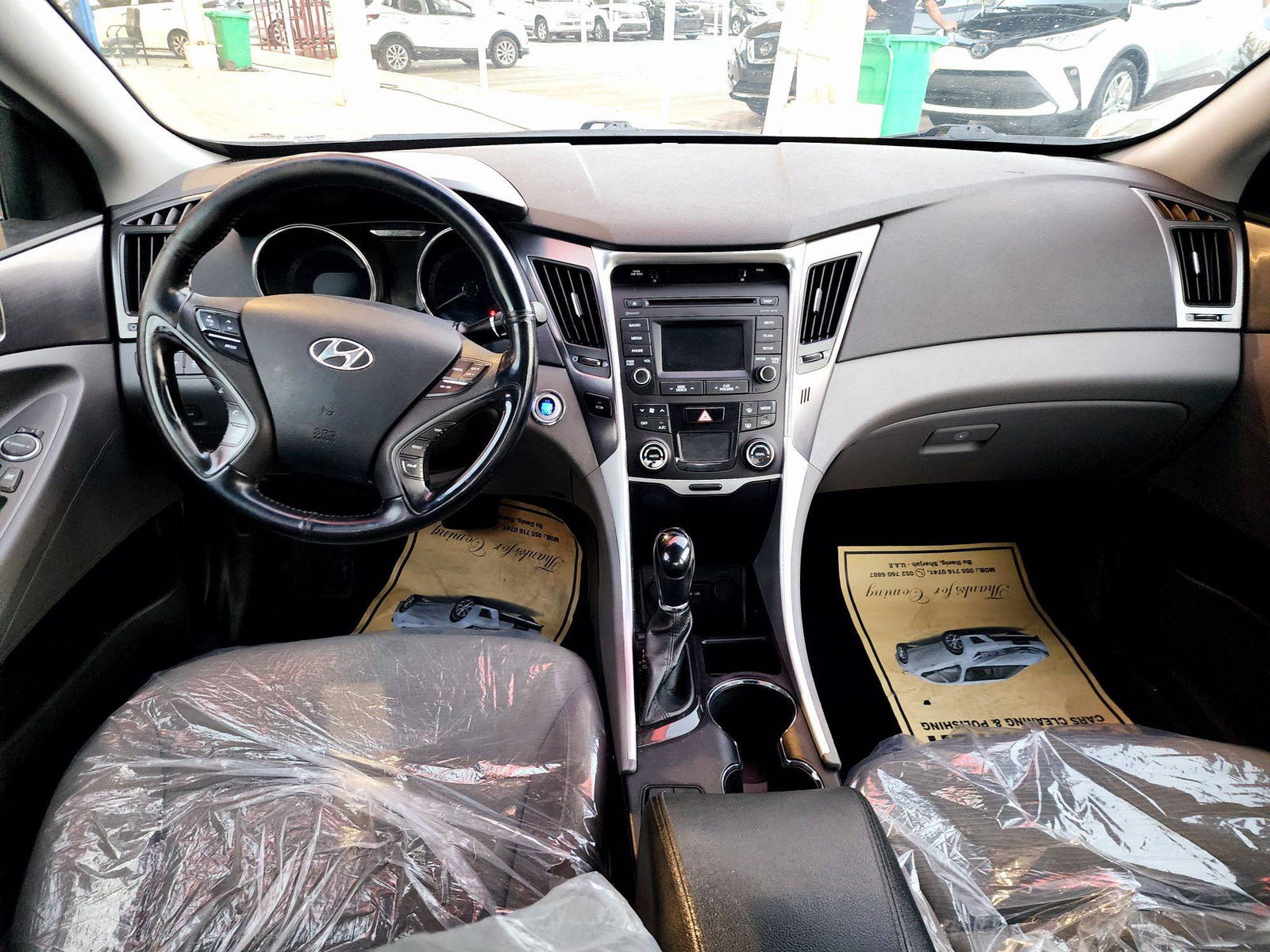 2014 HYUNDAI SONATA — 136766 KM — Lot 6EA111039 — Souq - Marhaba Auctions Used Cars - Image 7